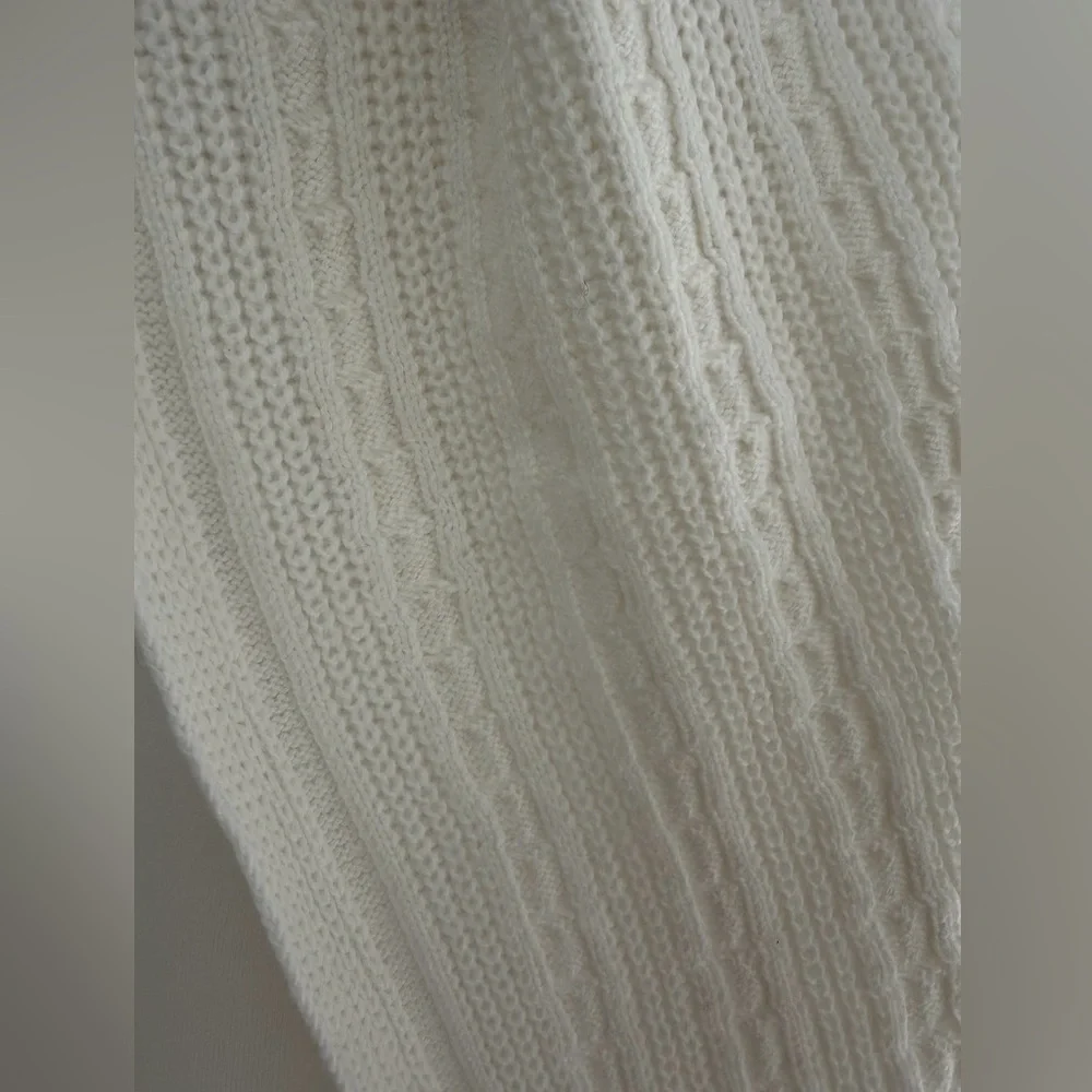 Talbots Cable Knit Scarf NWT